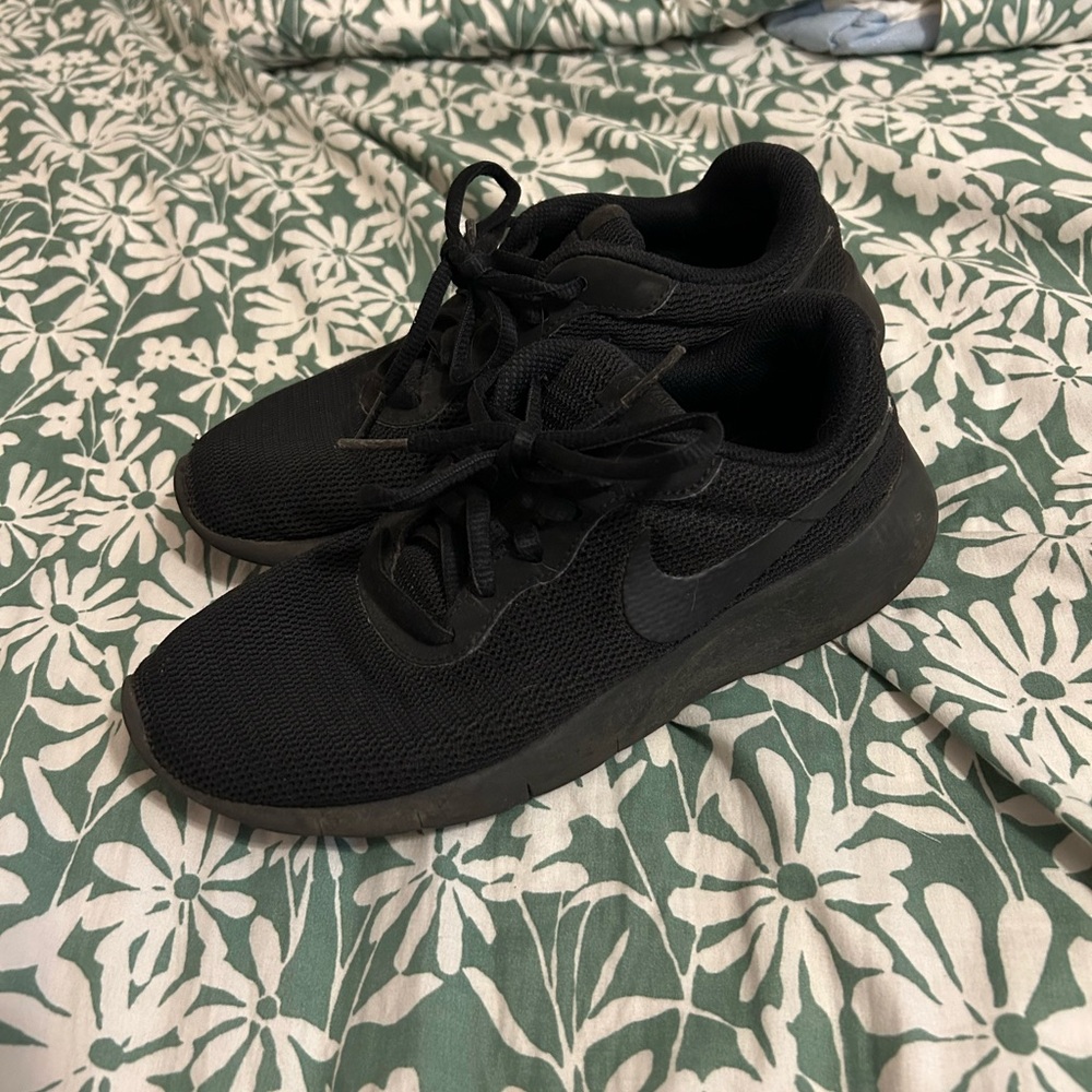 Nike All-Black Athletic Shoes